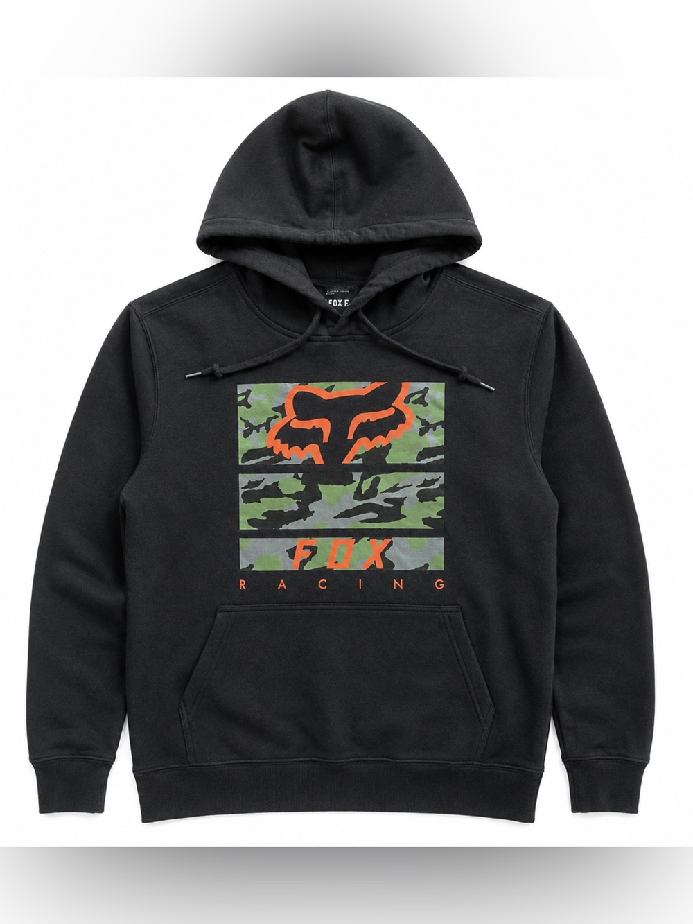 Fox Racing Camo Logo Pullover Hoodie – Large